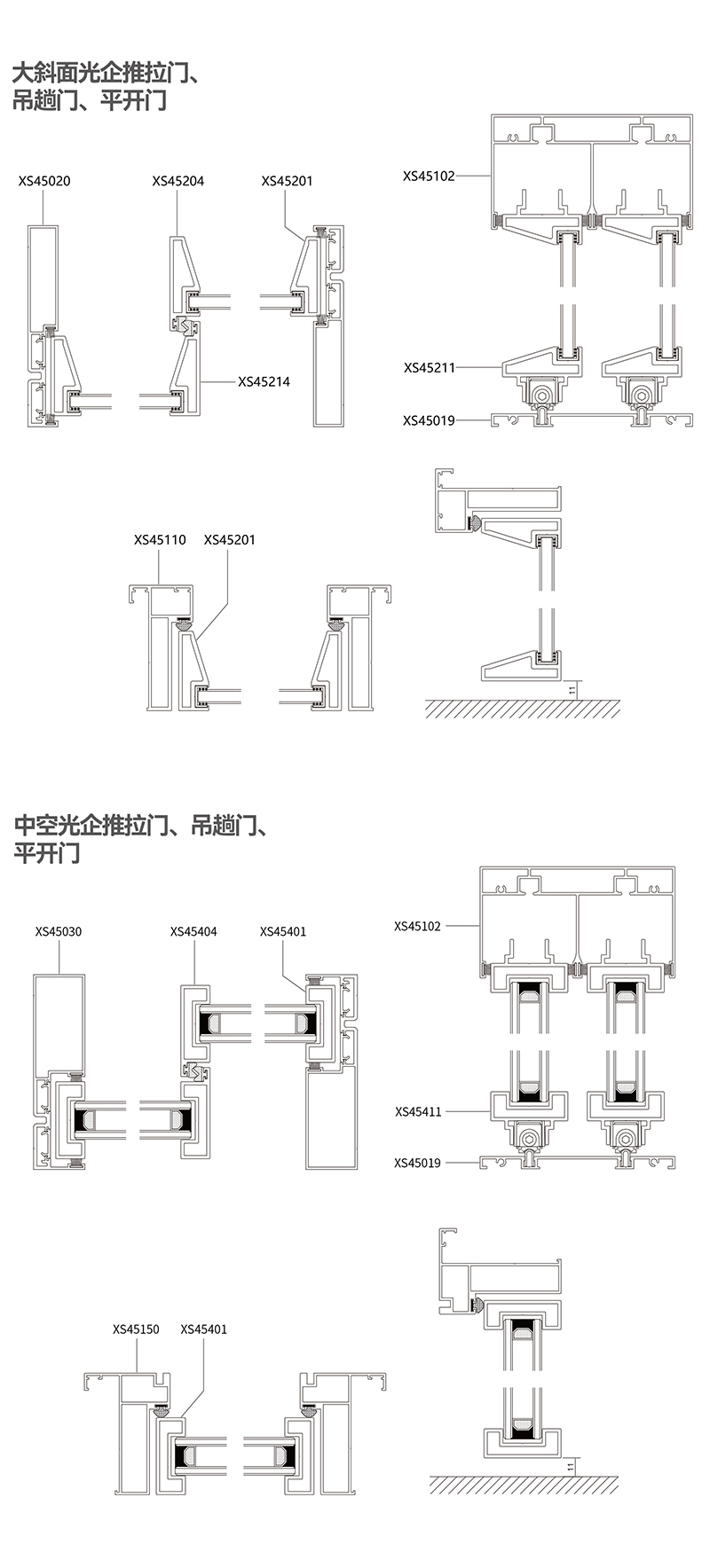 极窄门型材价格